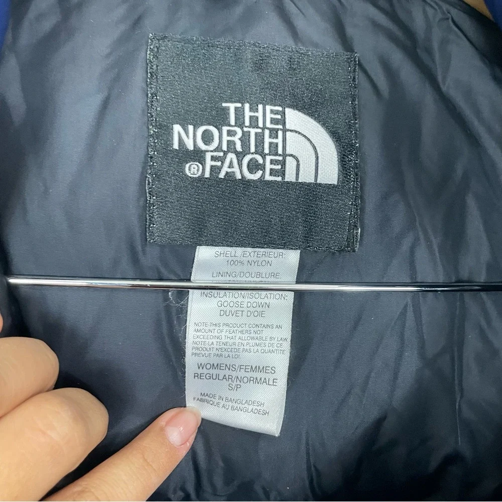 The North Face Nuptse 700 Goose Down 1996 Retro Women’s Small Blue Jacket Puffer - Picture 10 of 12